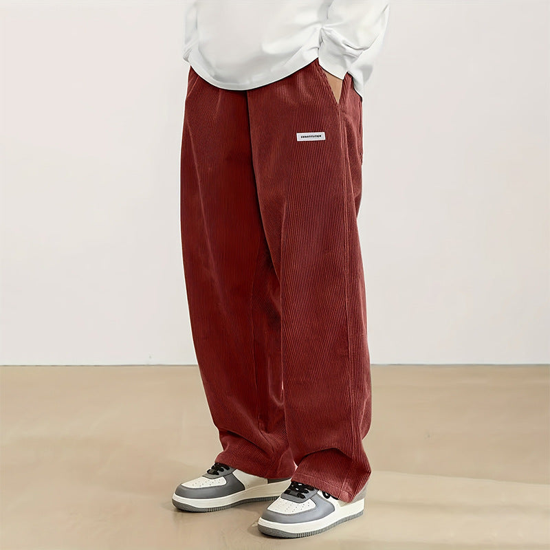Red Weston Corduroy Pants, product photo