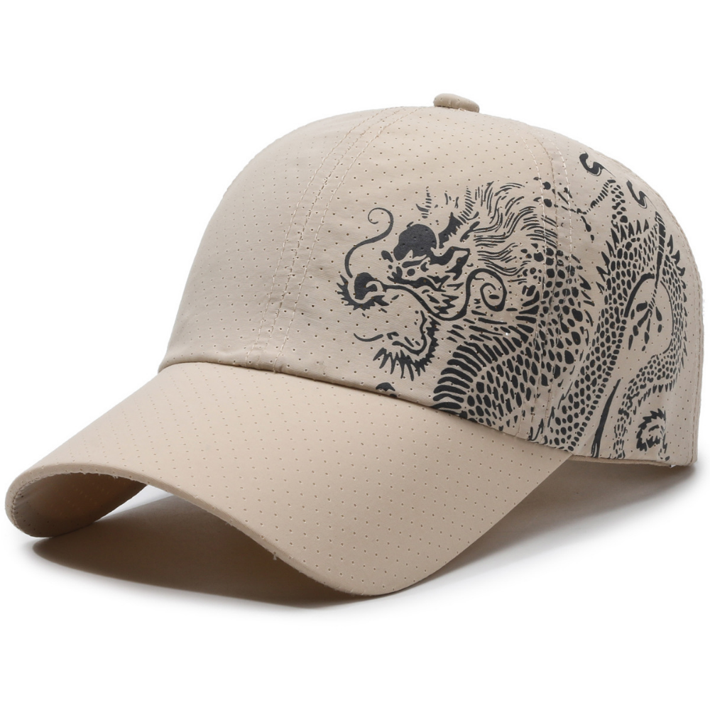 Beige Draco Mesh Cap, product photo