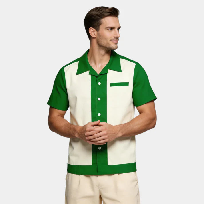 Light Green Kingsway Short-Sleeve Shirt, product photo