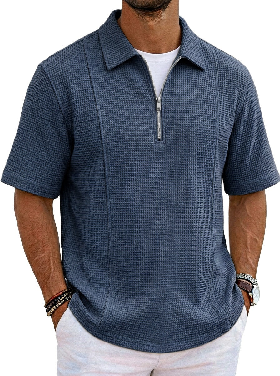 Colourway 6 Meridian Half-Zip Polo, product photo