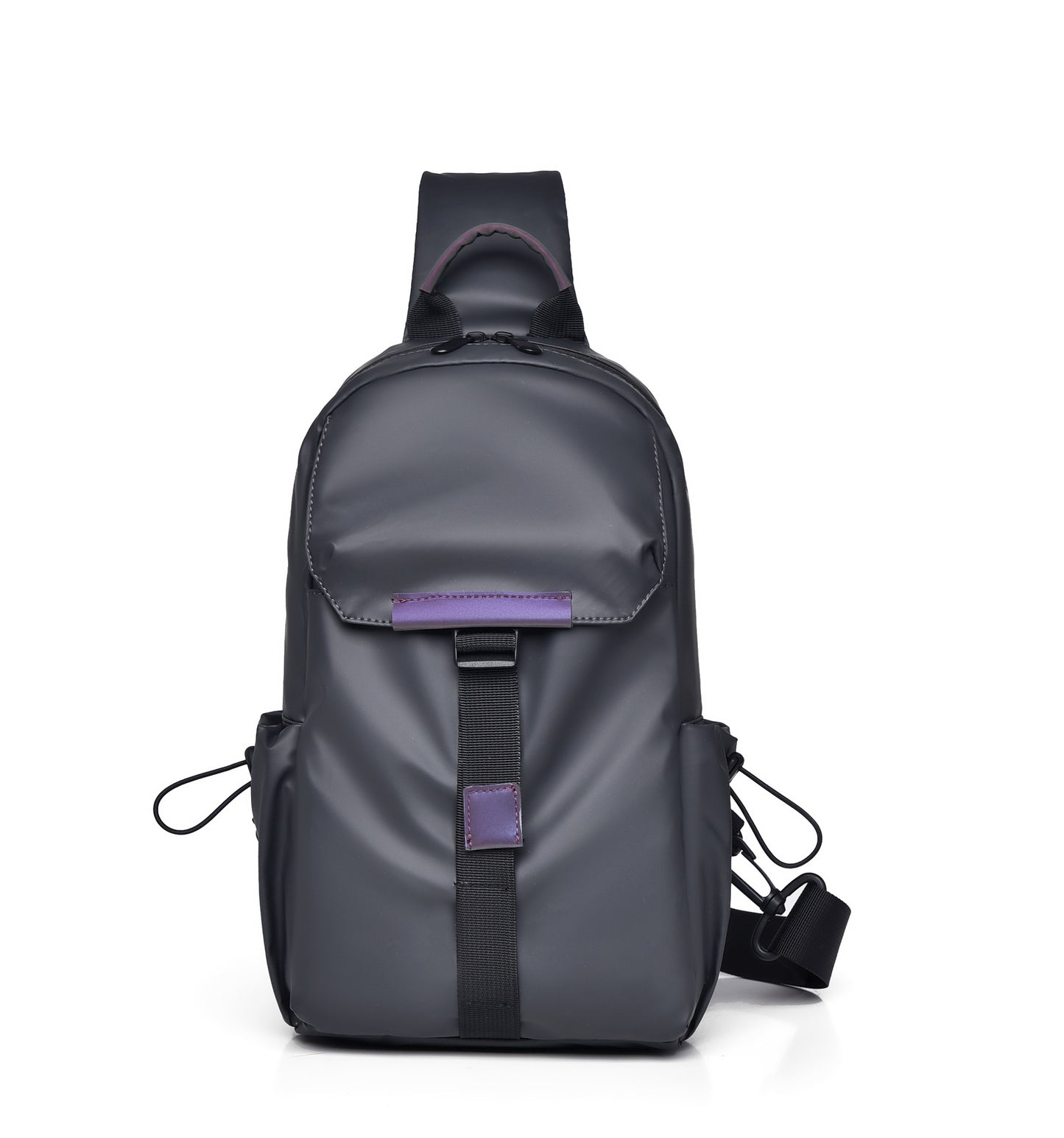 Leather Messenger Chest Bag