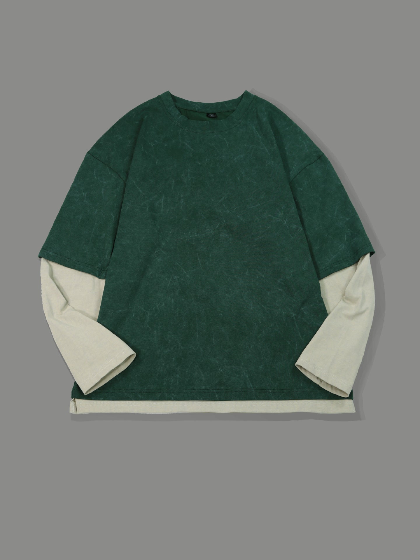 Panelled Knit Sweater
