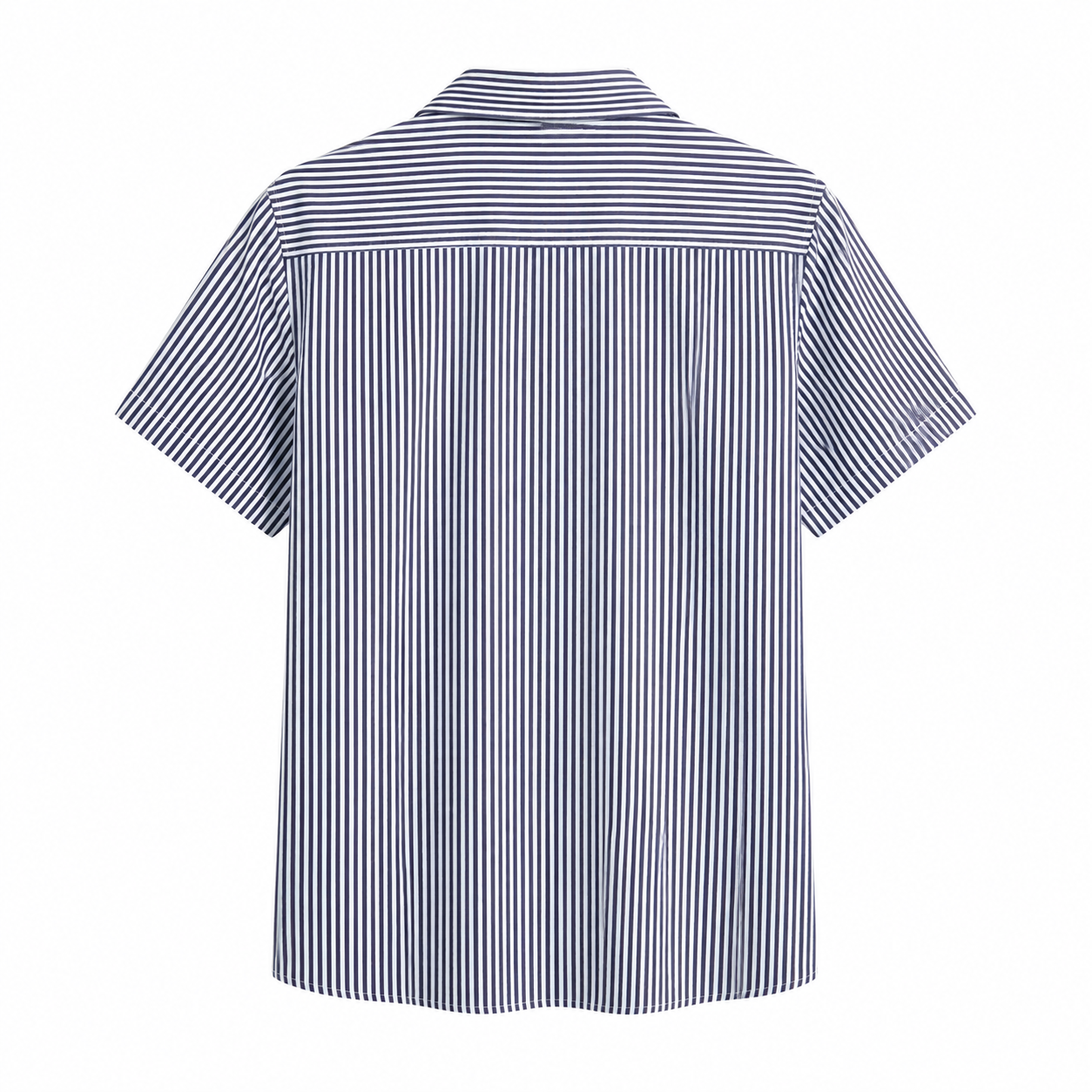 Bayline Striped Shirt back studio product photo