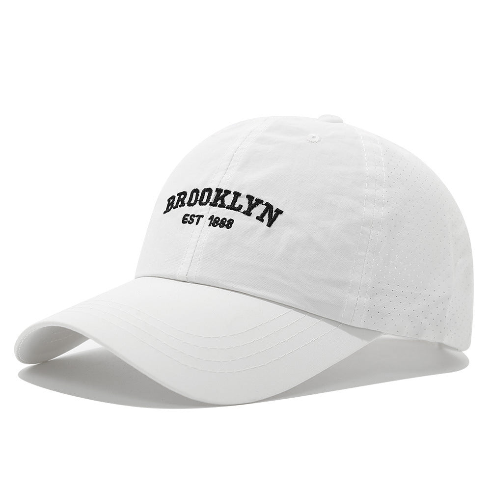 White Brooklyn Mesh Cap, product photo