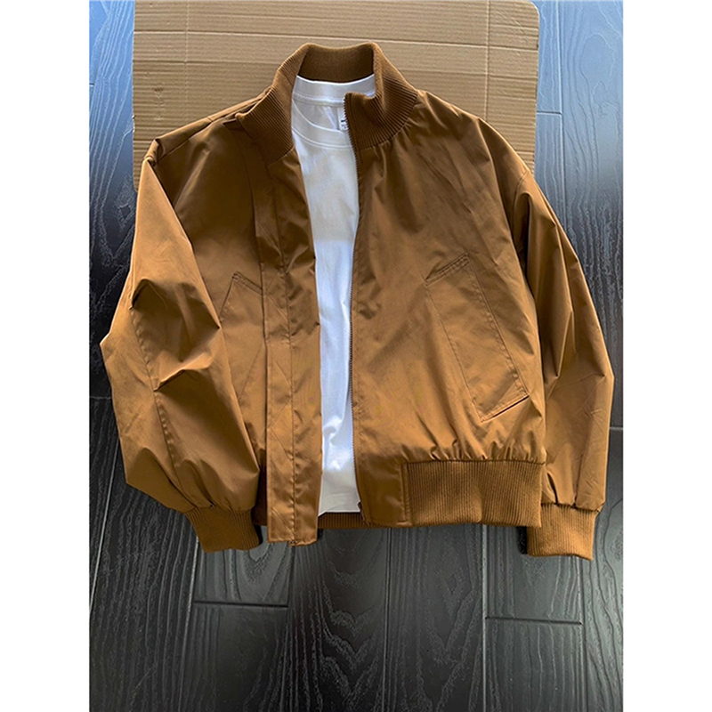 Brown Aviator Bomber Jacket, product photo