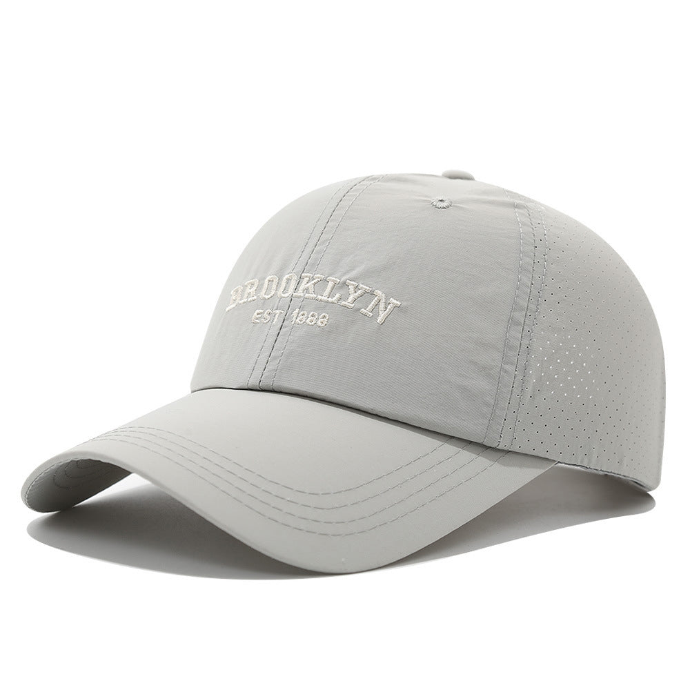 Light gray Brooklyn Mesh Cap, product photo