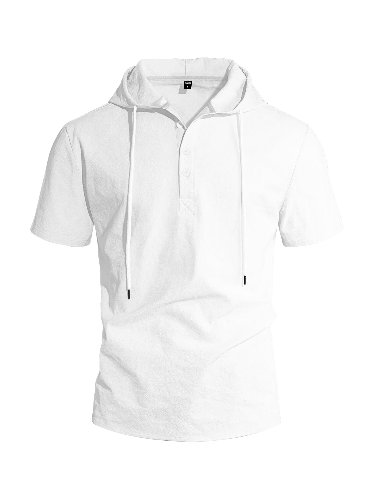 White Coastline Linen Shirt, product photo