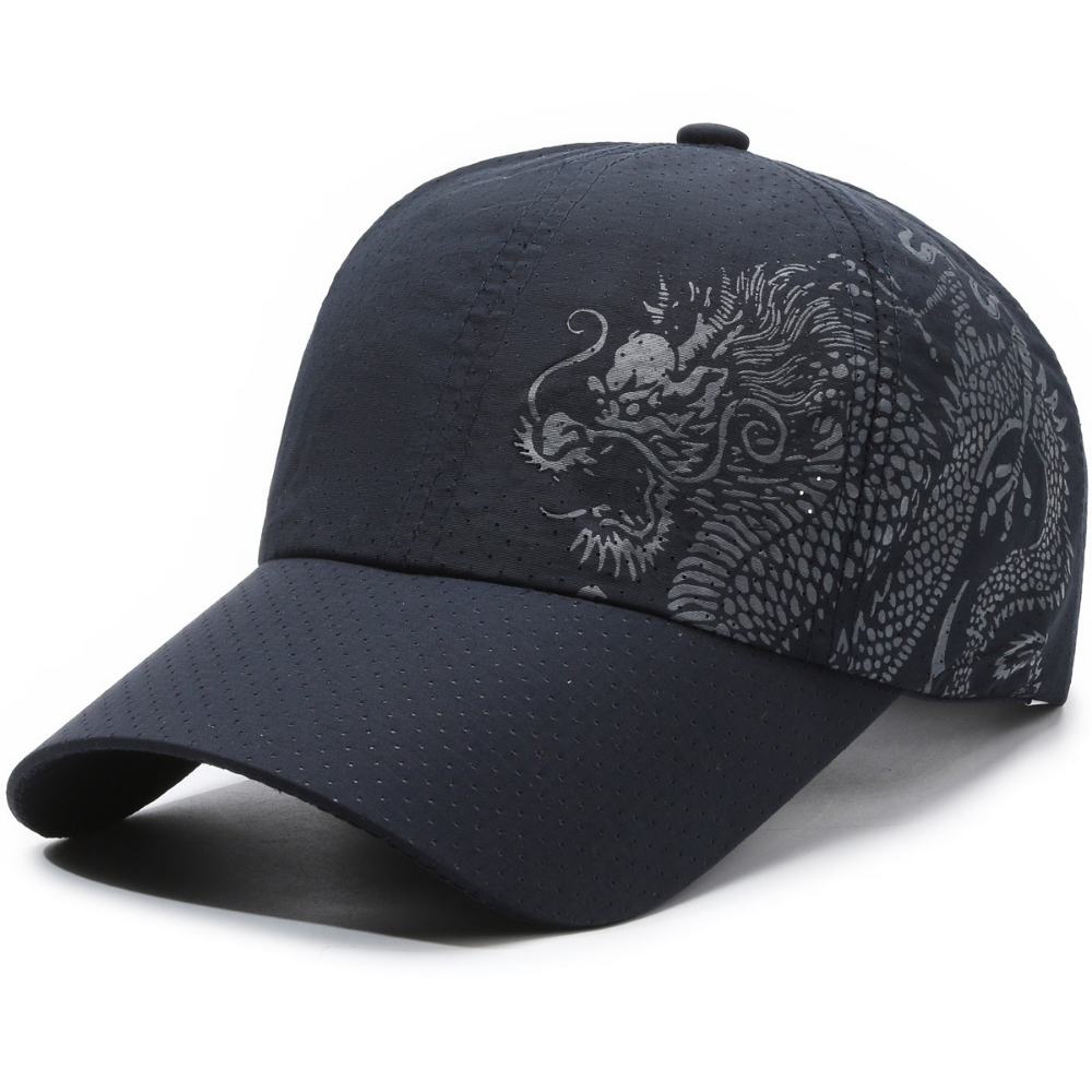 Navy blue Draco Mesh Cap, product photo