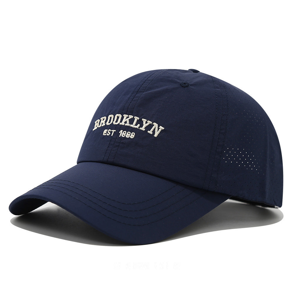 Dark blue Brooklyn Mesh Cap, product photo