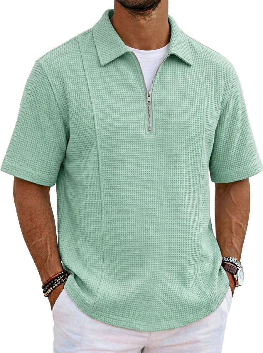 Colourway 3 Meridian Half-Zip Polo, product photo