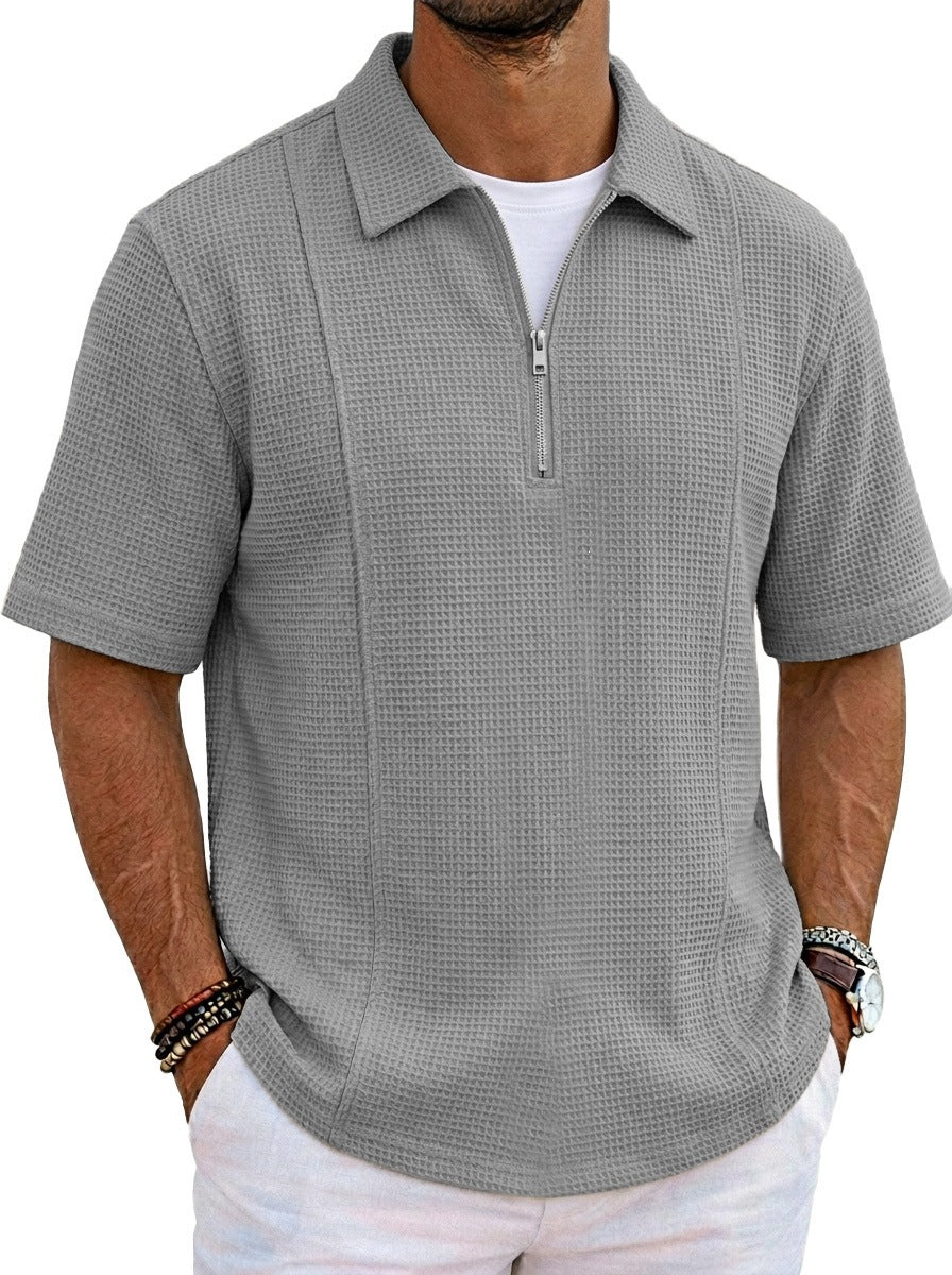 Colourway 4 Meridian Half-Zip Polo, product photo