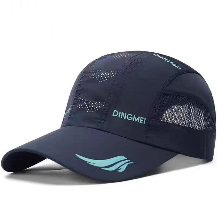Navy blue Trailhead Performance Cap, product photo