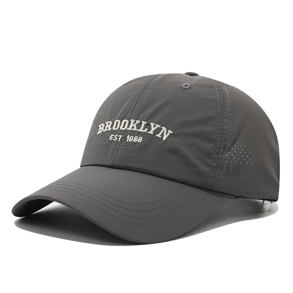 Dark gray Brooklyn Mesh Cap, product photo