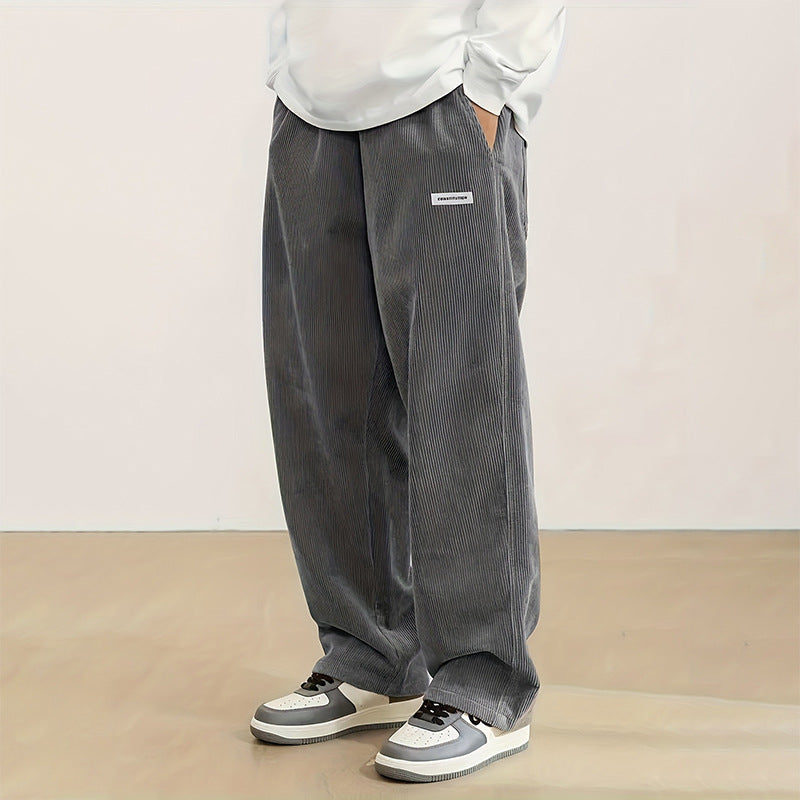 Gray Weston Corduroy Pants, product photo