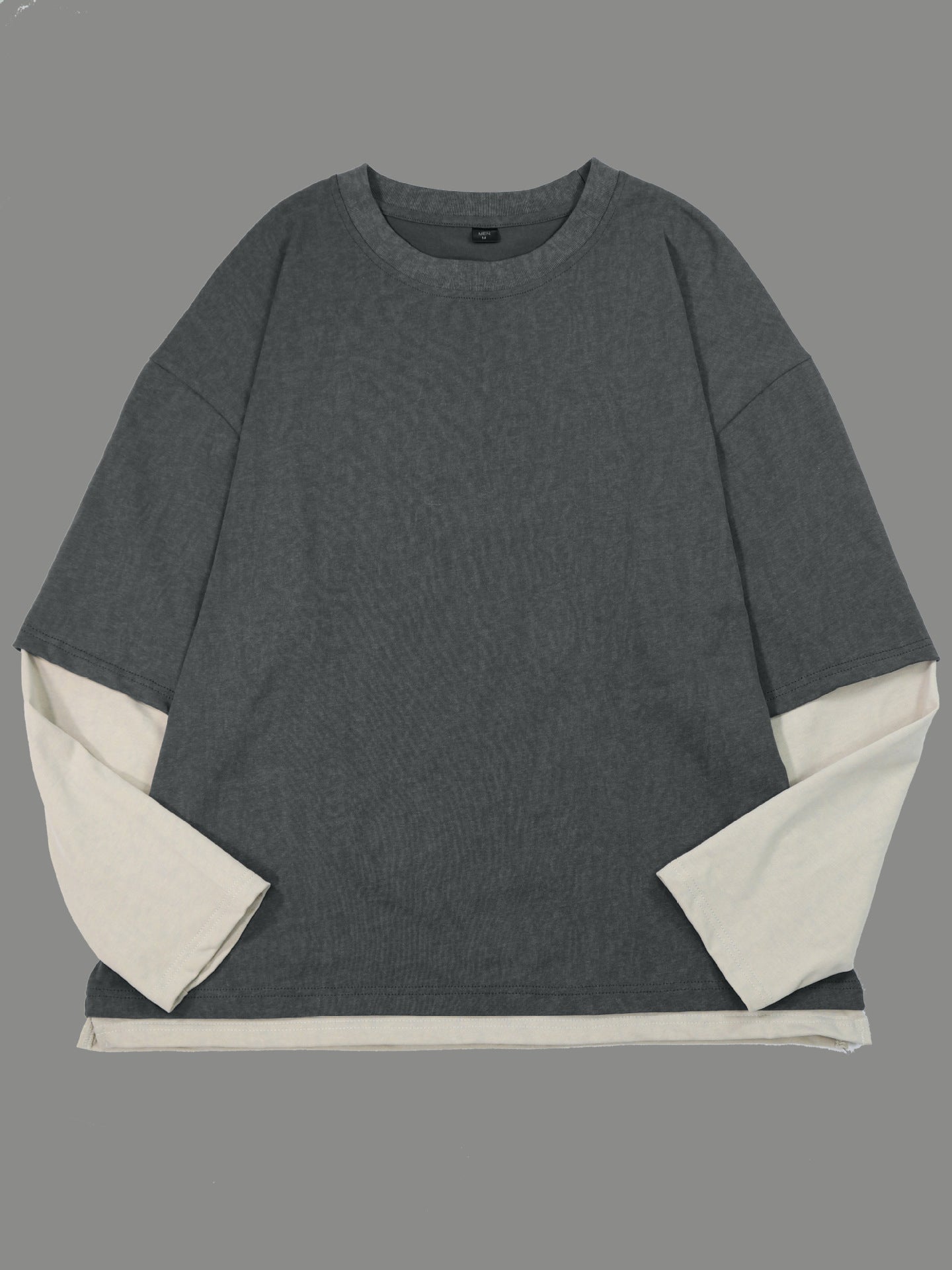 Panelled Knit Sweater