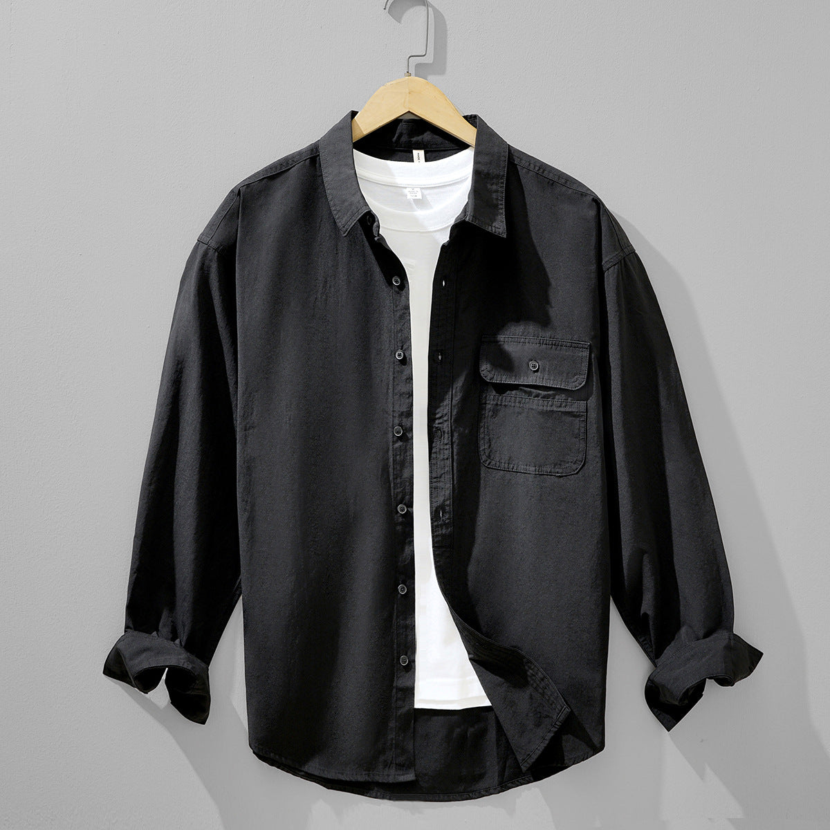 Minimalist Long-Sleeve Shirt