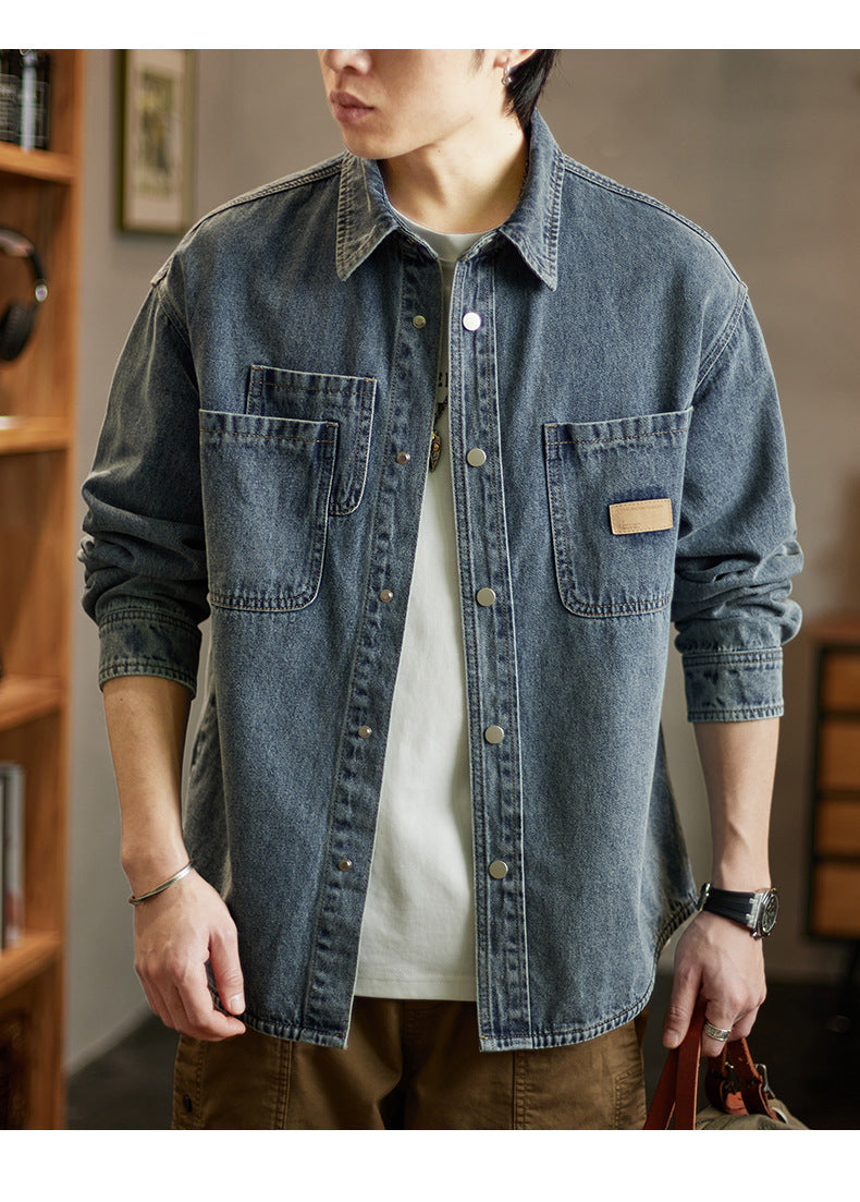 Classic Denim Shirt Jacket