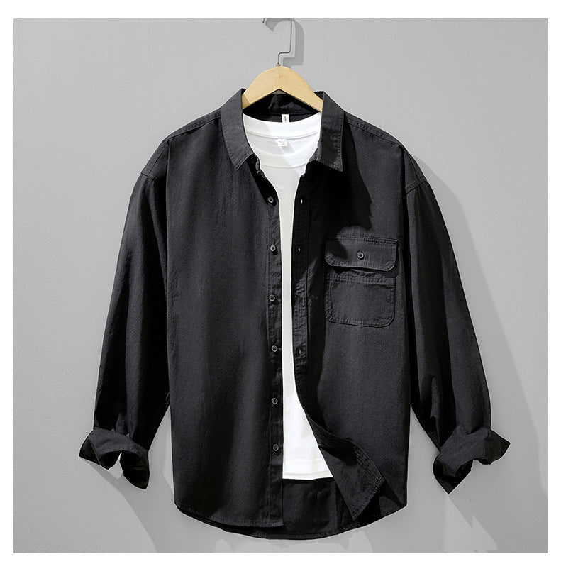 Minimalist Long-Sleeve Shirt