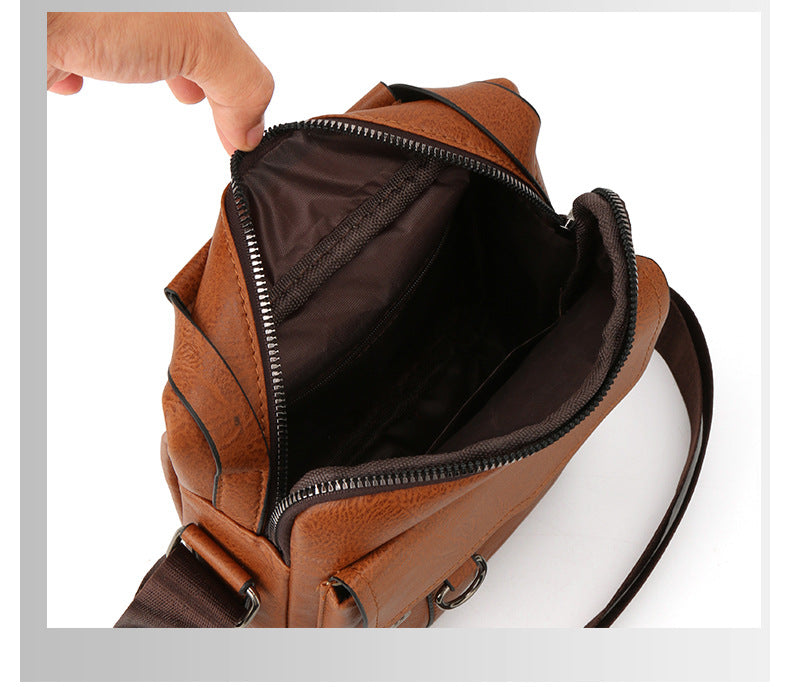 Business Briefcase Crossbody Bag