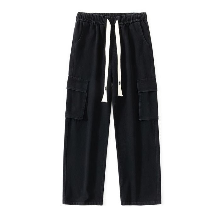 Large-Pocket Cargo Jeans