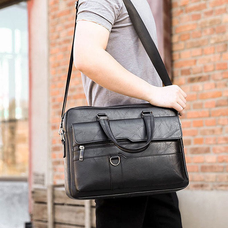 Business Briefcase Crossbody Bag