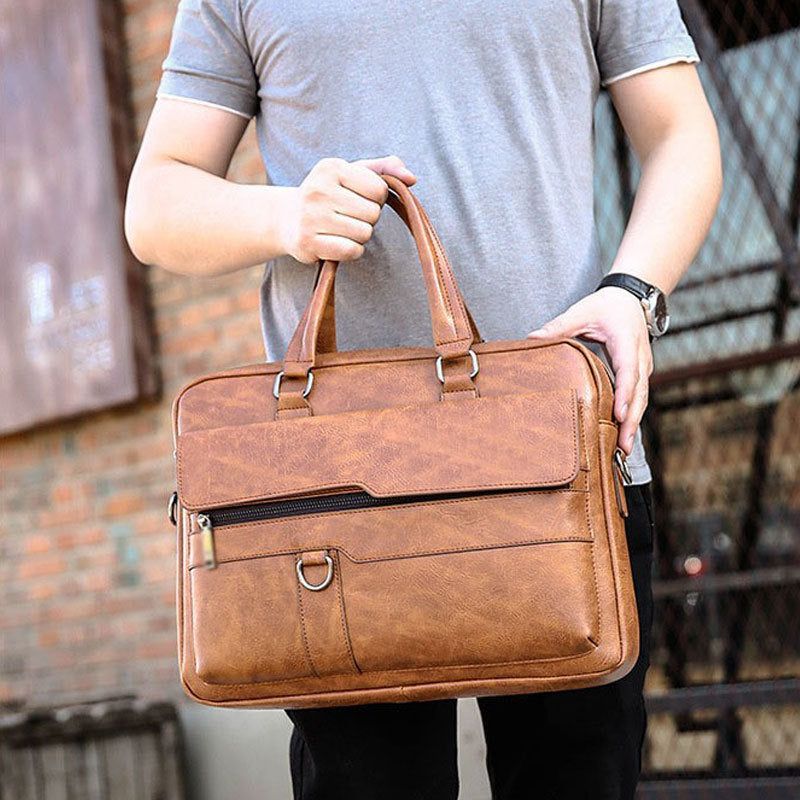 Business Briefcase Crossbody Bag