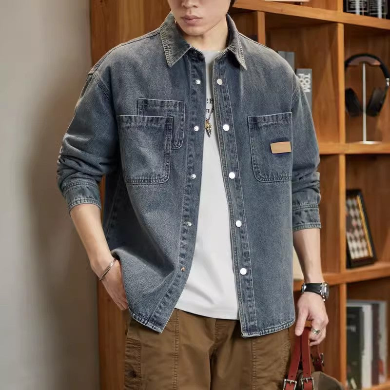 Classic Denim Shirt Jacket