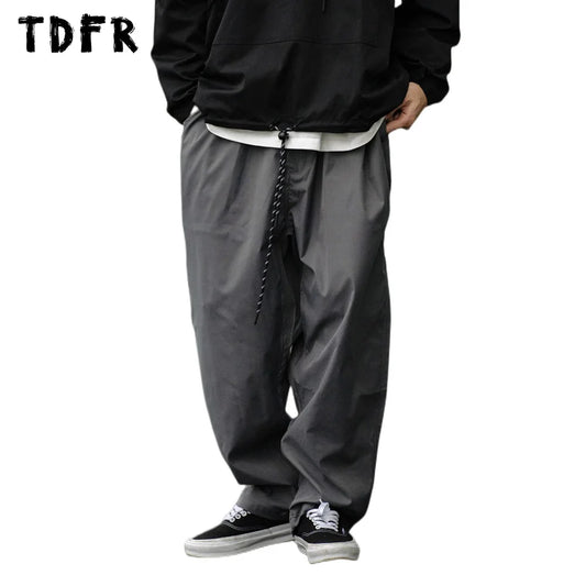 Safari Cargo Belt Wide-Leg Pants