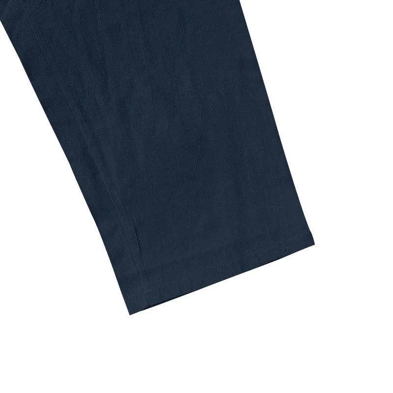 Drawstring Wide-Leg Yoga Trousers