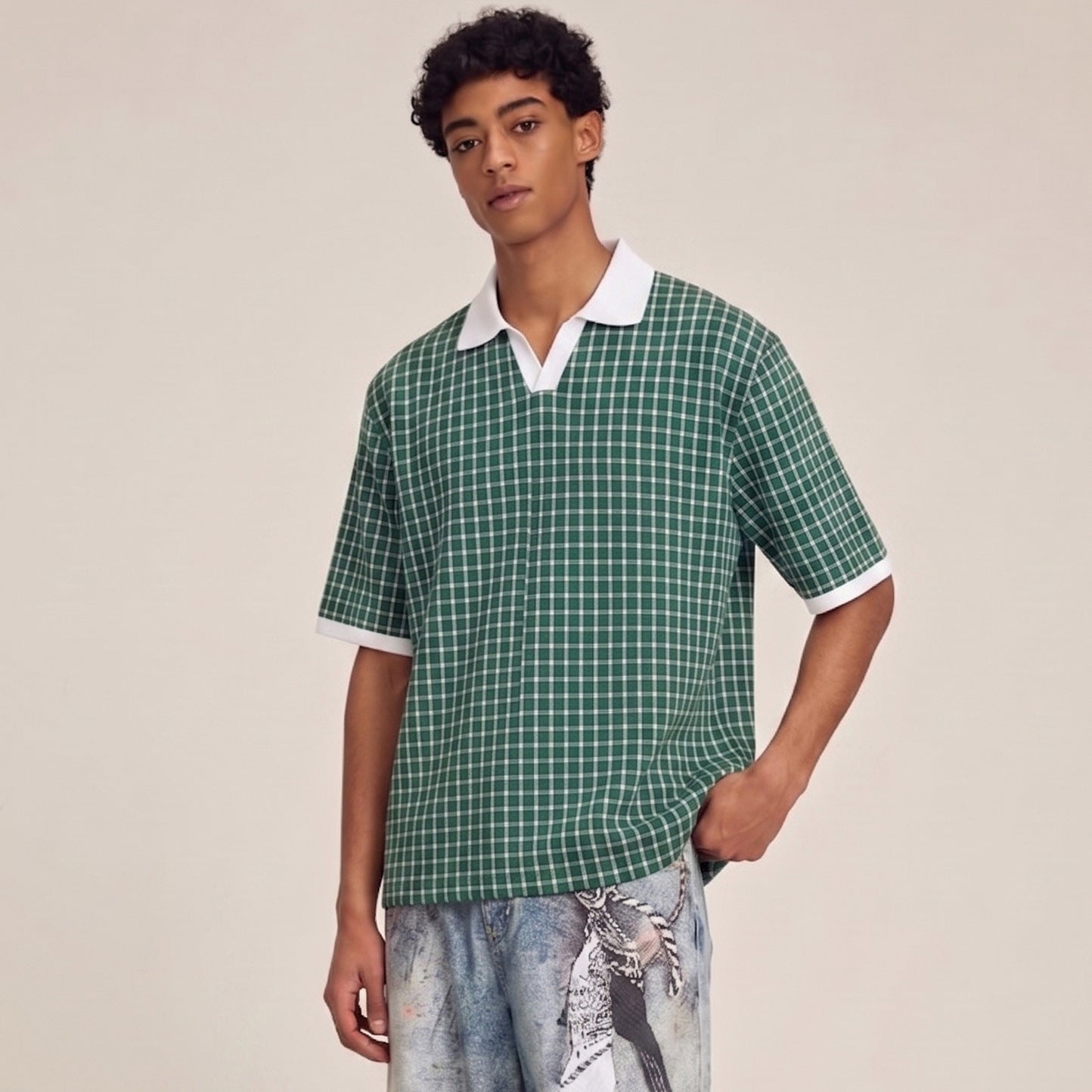 Madras Plaid Shirt, product photo