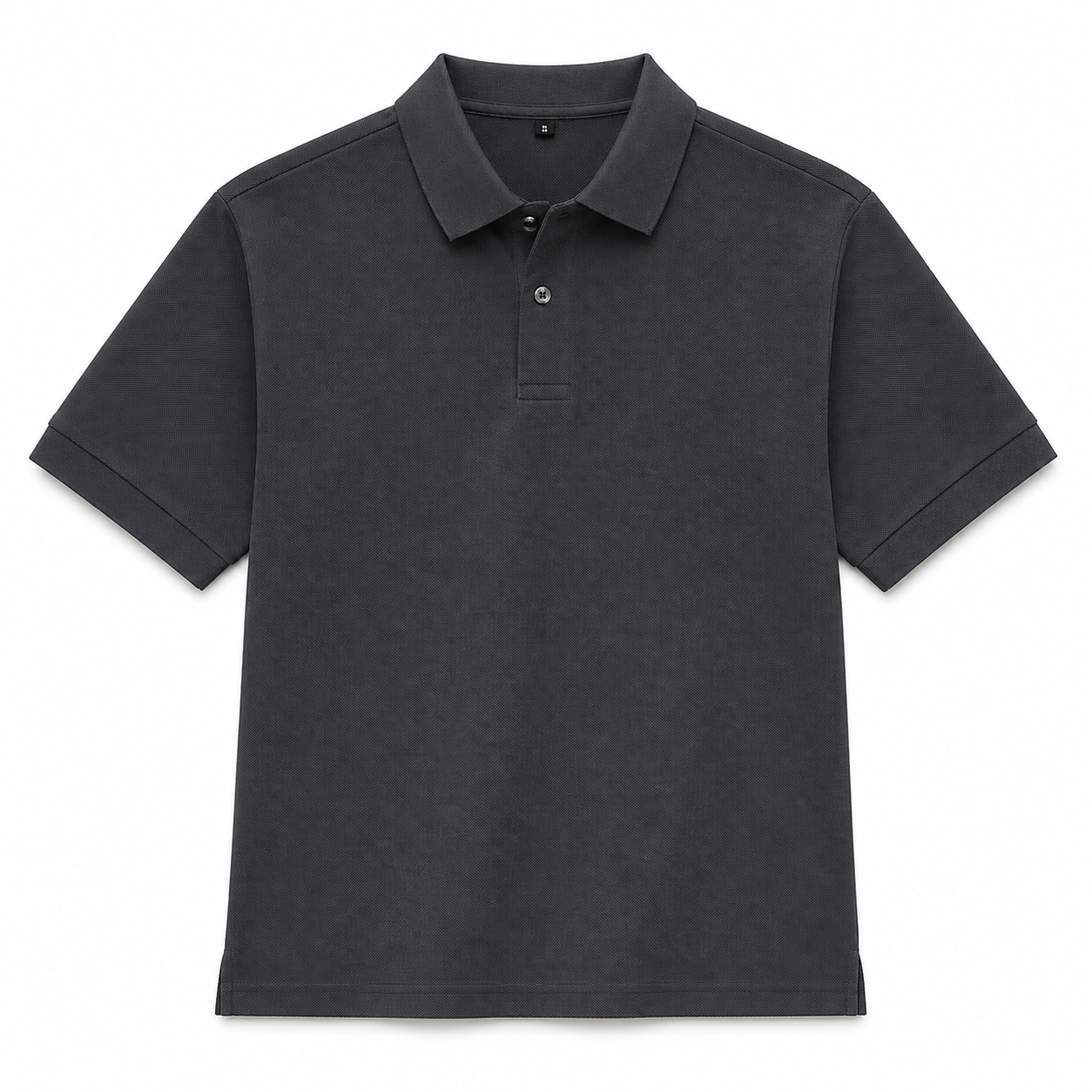 Anchor Heavyweight Polo charcoal product photo