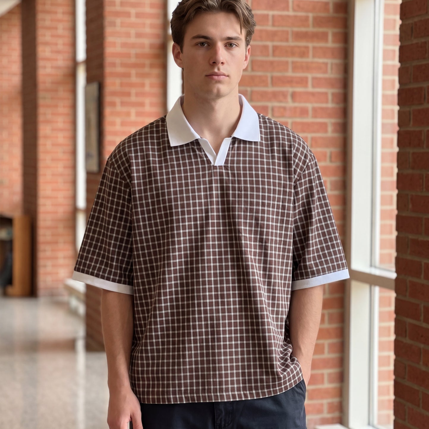 Madras Plaid Shirt, product photo