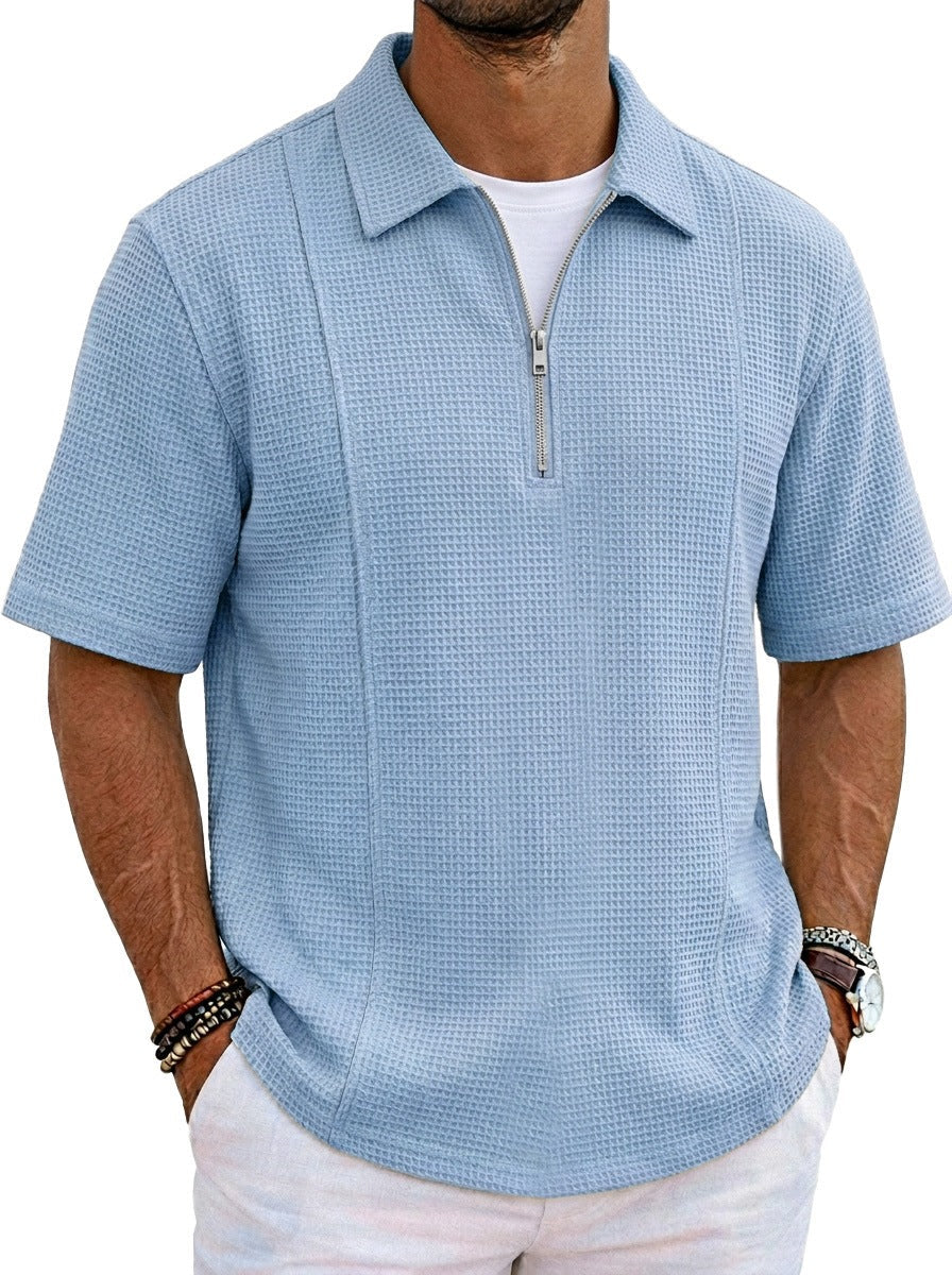 Colourway 2 Meridian Half-Zip Polo, product photo