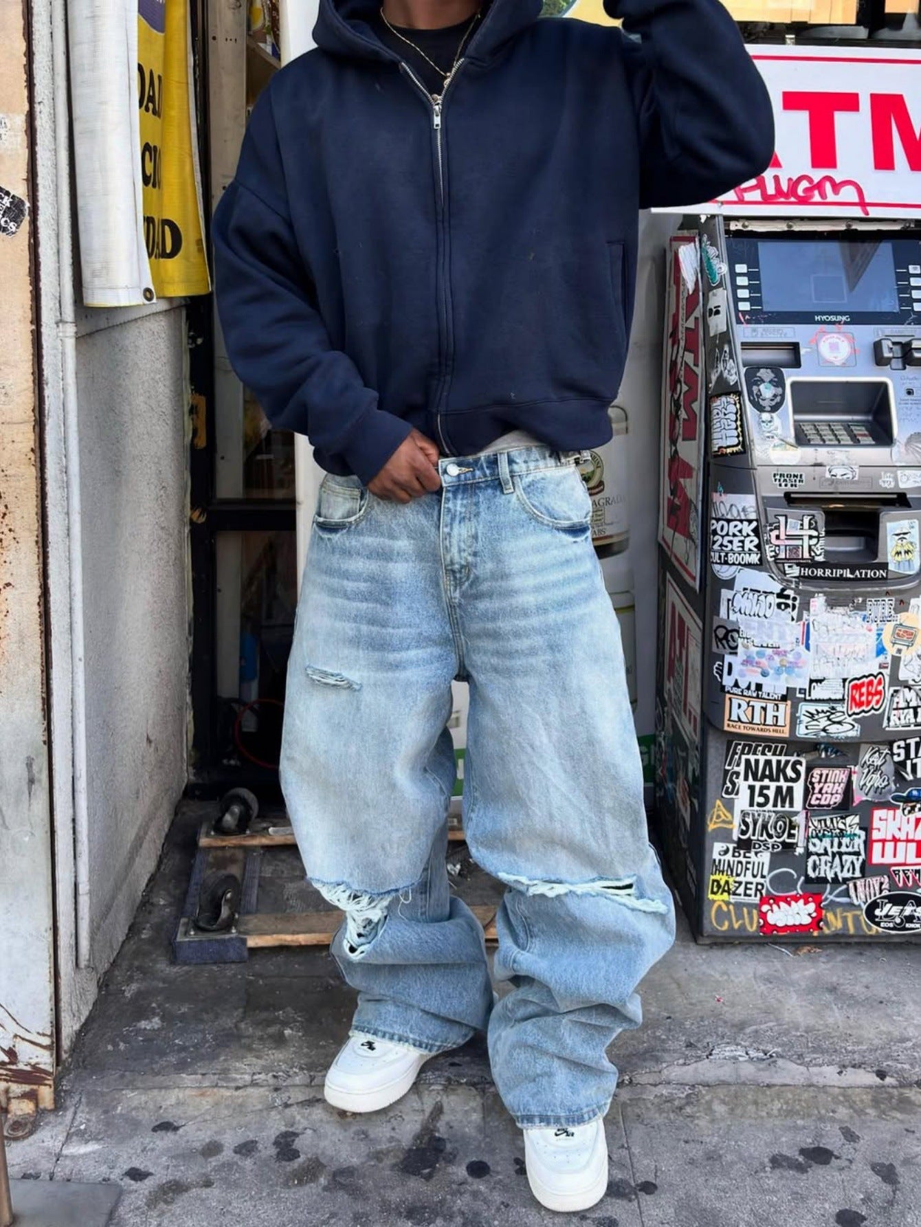 Riot Ripped Jeans, product photo