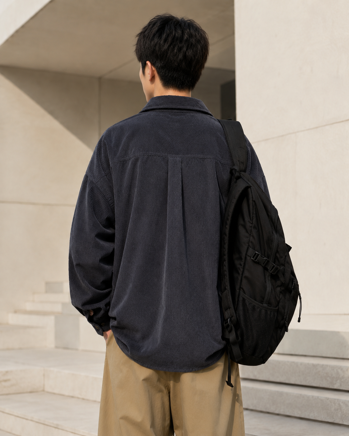 Corduroy Overshirt Jacket