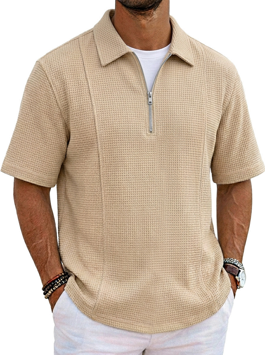 Colourway 1 Meridian Half-Zip Polo, product photo