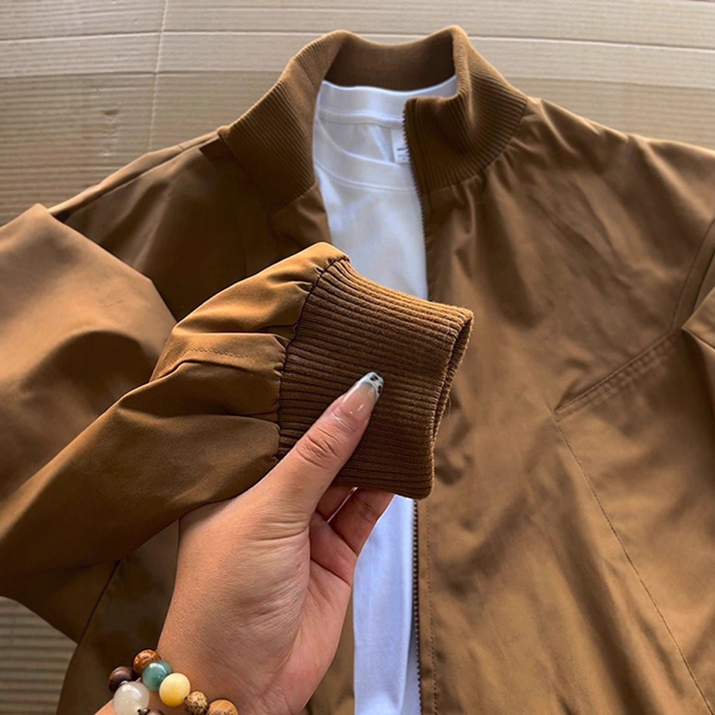 Aviator Bomber Jacket, product photo
