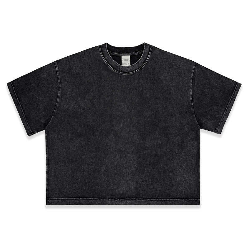 Washed Black Relic Boxy Tee, product photo