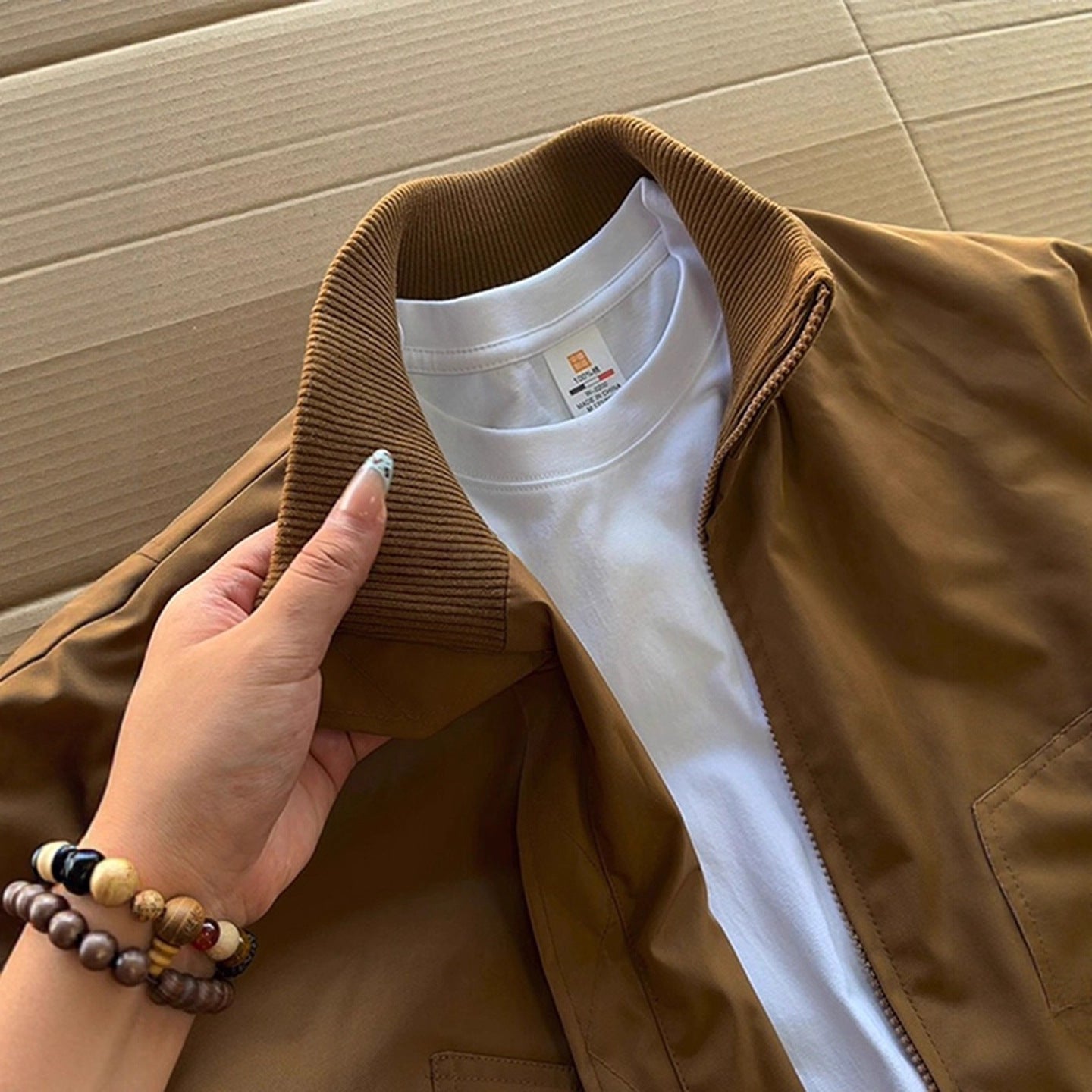 Aviator Bomber Jacket, product photo