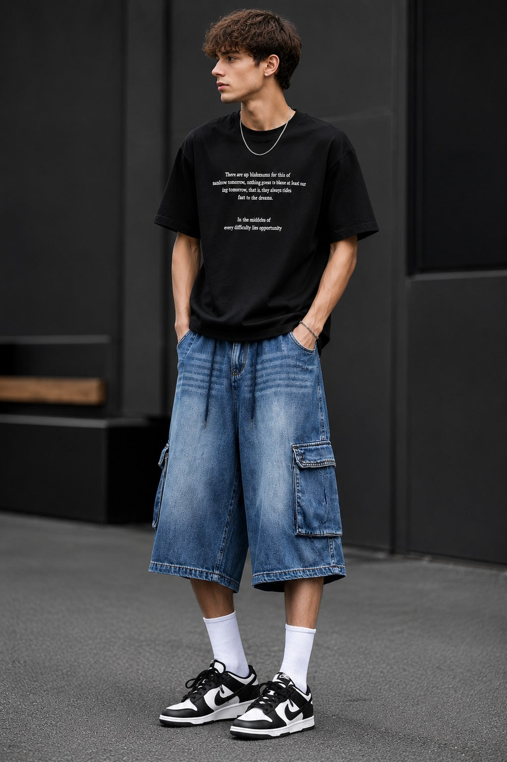 Docker Denim Capris, product photo