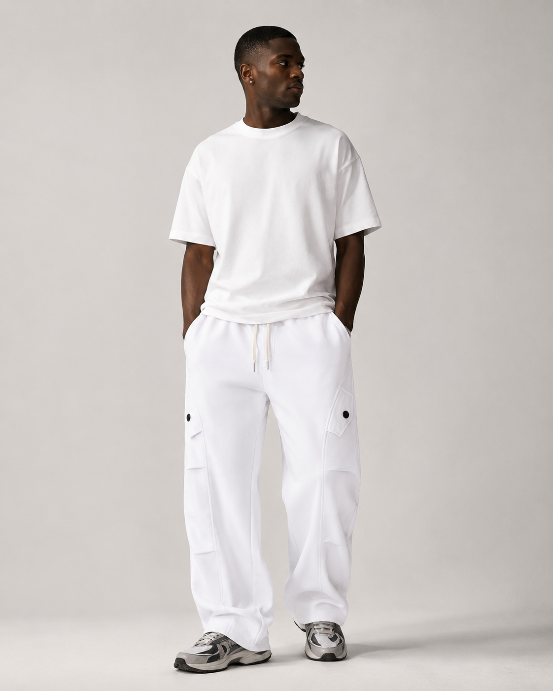 Pacer Wide-Leg Track Pants, product photo