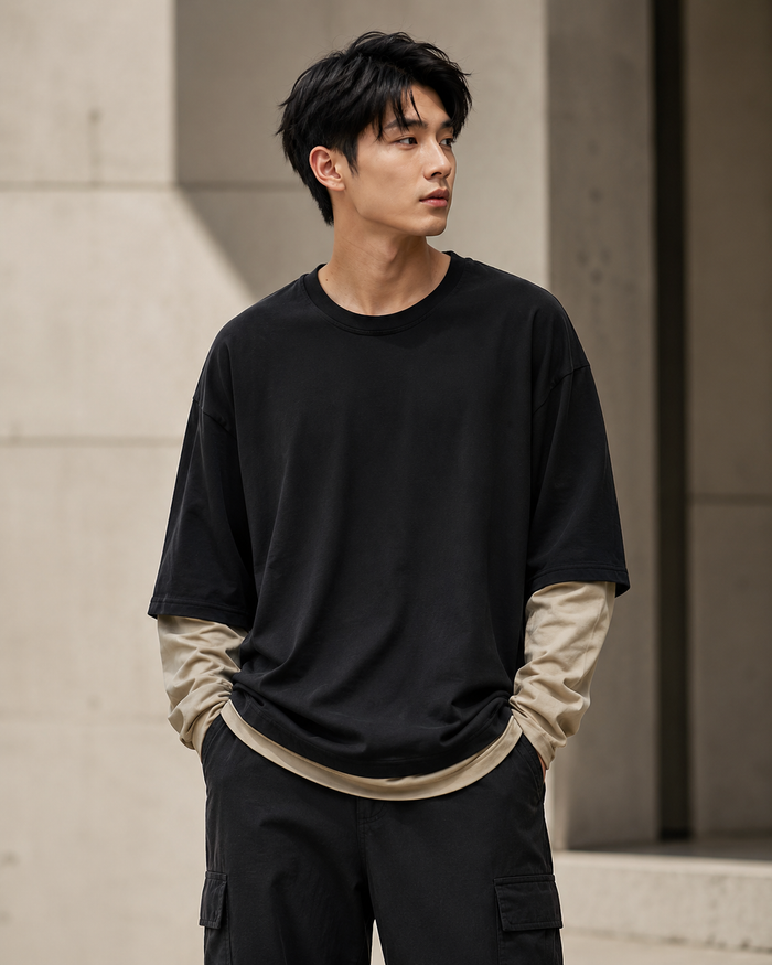 Marlow Panelled Knit Sweater